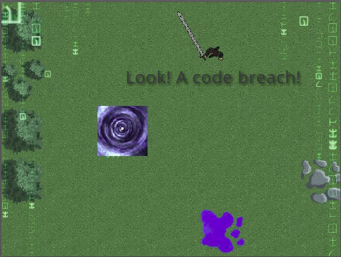 Look! A code breach!