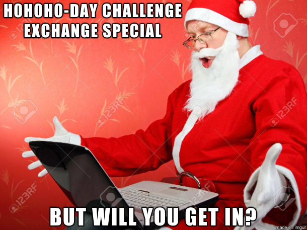 h0h0h0day challenge Xchange
