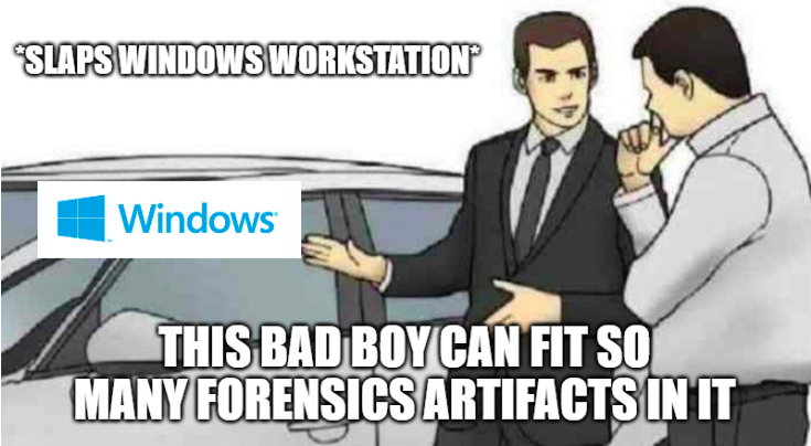 Car salesman slaps on Windows logo: This bad boy can fit so many forensics artifacts in it